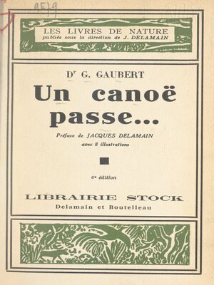 cover image of Un canoë passe...